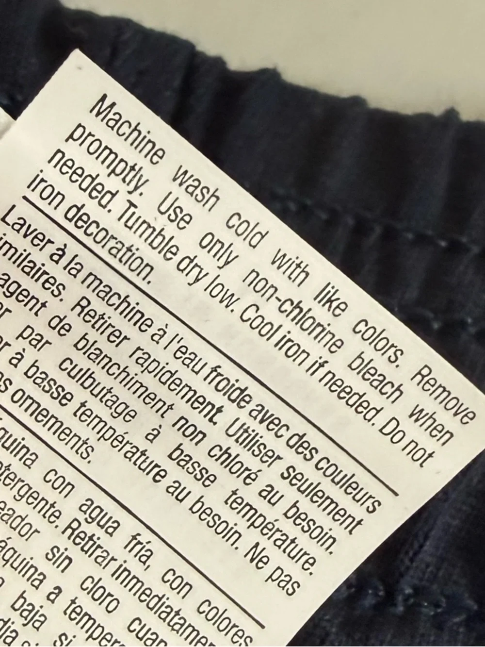 Champion Everyday Cotton Jogger Mens Medium Navy Blue Sweatpants Pockets NWT
